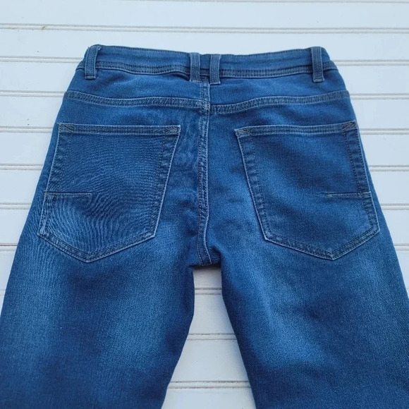 Pepperts! Jeans Boys Straight Adustable Wais Denim 27x28 Stretch Blue 12- 13 Y - Picture 2 of 11